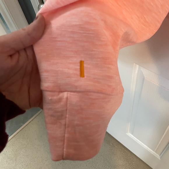 Lucy Workout Sweatshirt Quarter Zip tunic length - Picture 2 of 4